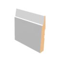 (image for) M-Trim 601 11/16" x 5-1/2" x 16' Primed MDF Baseboard - Neo