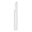 (image for) M-Trim 710 11/16" x 7-1/4" x 16' Primed MDF Baseboard - Neo