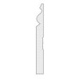 (image for) M-Trim 725 9/16" x 7-1/4" x 16' Primed MDF Baseboard - Traditional