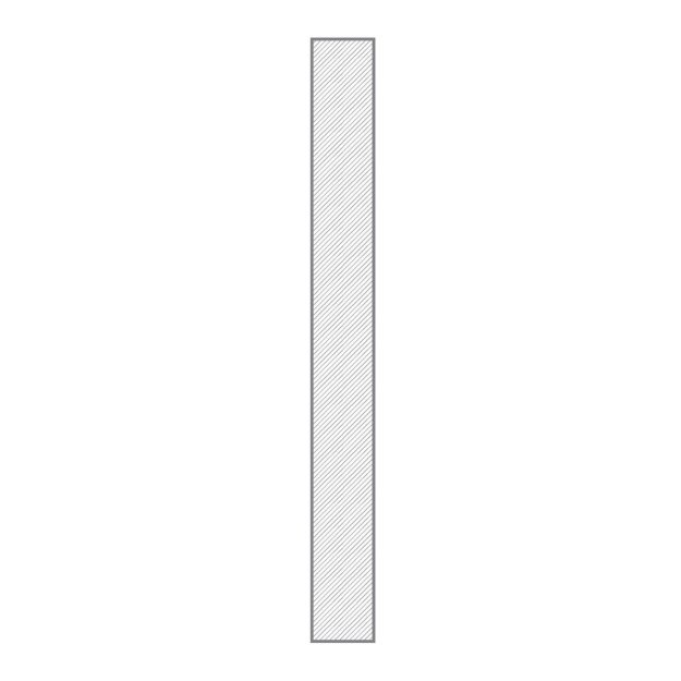 (image for) M-Trim 1X6 9/16" x 5-1/2" x 16' Primed Pine Baseboard - Deco Square