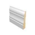 (image for) M-Trim 631 1/2" x 3-1/4" x 16' Primed Pine Baseboard - Colonial