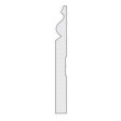 (image for) M-Trim 725 11/16" x 7-1/4" x 16' Primed Pine Baseboard - Traditional