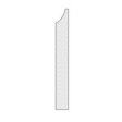 (image for) M-Trim PC5 9/16" x 5-1/4" x 16' Primed Pine Baseboard - Neo