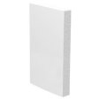 (image for) M-Trim 1x8 5/8" x 7-1/4" x 12' Waterproof Baseboard - Deco Square
