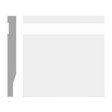 (image for) M-Trim X5-8' 9/16" x 5-1/4" x 8' Waterproof Baseboard - Neo
