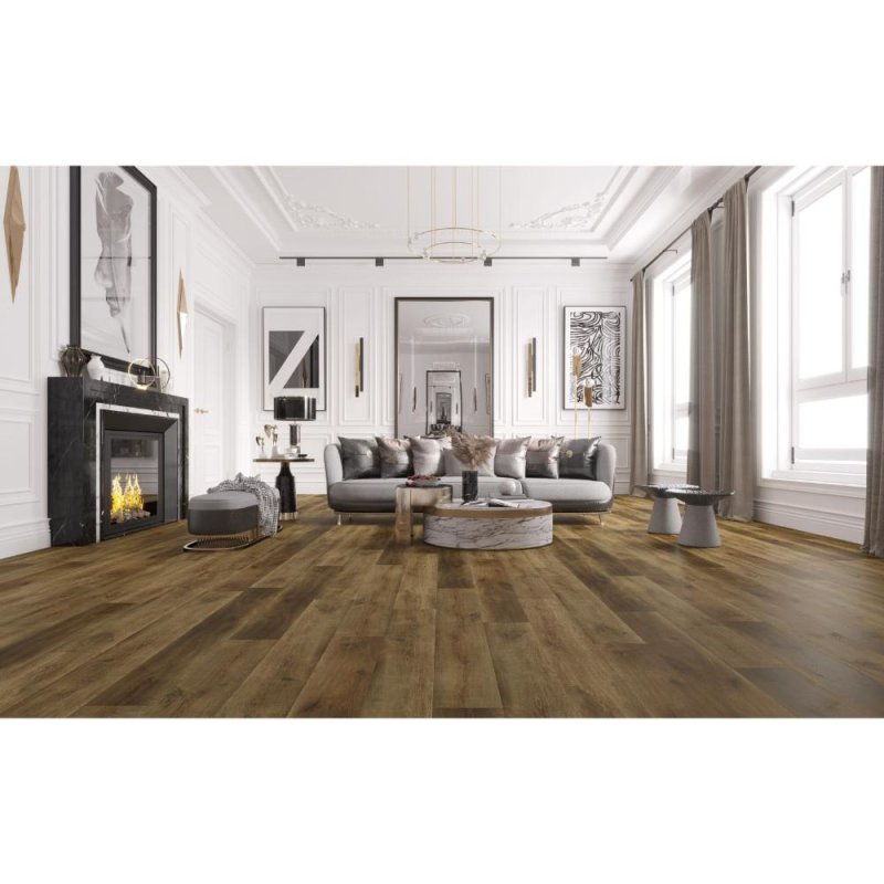 (image for) LIONS FLOOR Bambino 7" x 48" SPC Vinyl Plank - Ganache BB-III