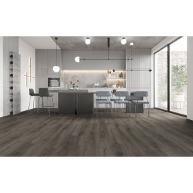 LIONS FLOOR Bambino 7" x 48" SPC Vinyl Plank - Damier BB-V