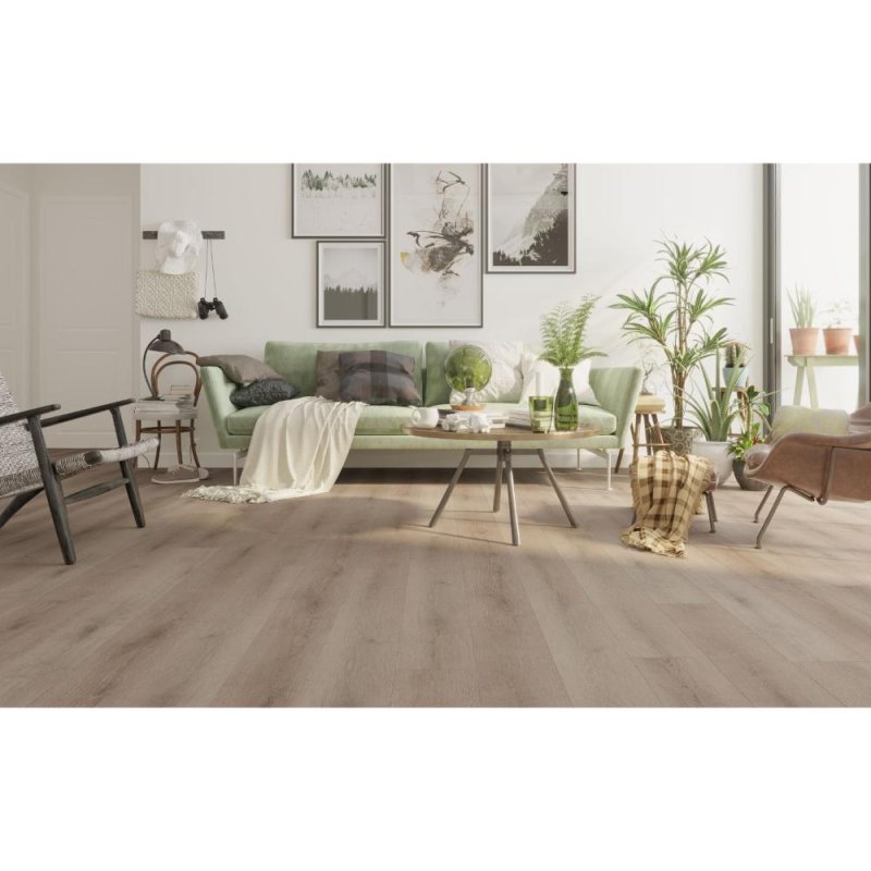 (image for) LIONS FLOOR Bambino 7" x 48" SPC Vinyl Plank - Coffee Feather BB-VI