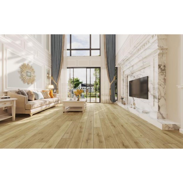 (image for) LIONS FLOOR Bambino 7" x 48" SPC Vinyl Plank - Lumber Yard BB-IX