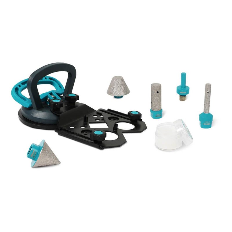 (image for) BIHUI DBDAS7 Diamond Milling Bit Set - 7 Pieces