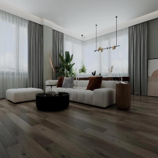 (image for) Signature Collection Biscayne Bay 5” up to 48” RL Engineered Hardwood - Onyx LAR050NYX