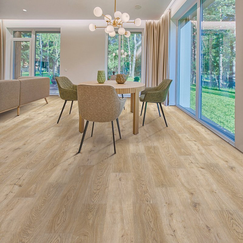 (image for) Next Floor Water's Edge 7.7" x 47.8" Waterproof Laminate Plank - Boardwalk NF301005
