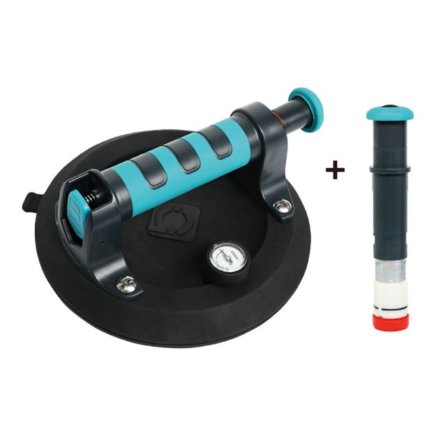 (image for) BIHUI SCBB8 Battery Vacuum Suction Cup Kit w/ Gauge - 8"