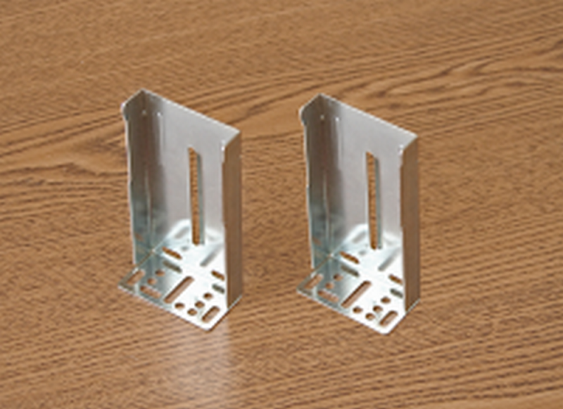 BR-3 Side Mount Soft Close Roller Bearing Drawer Slide Bracket - Pair
