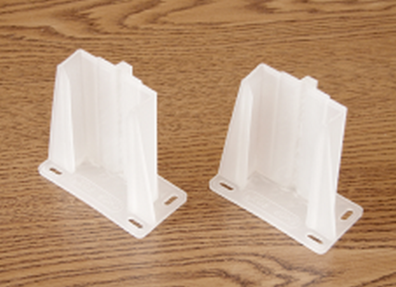 BR-4 Roll Out Tray Drawer Slide Brackets - Pair