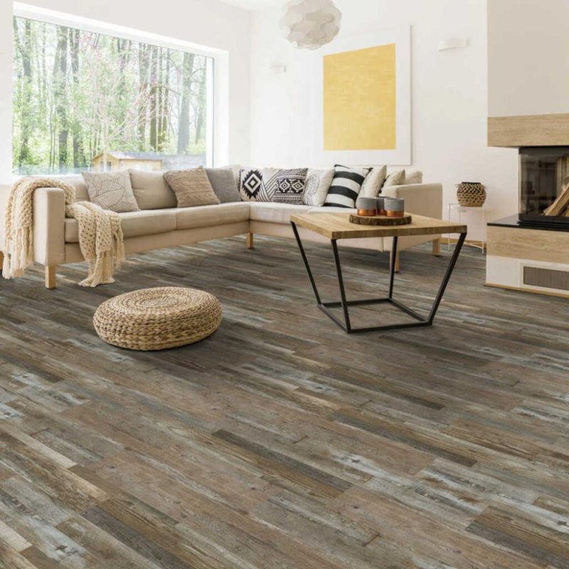 (image for) Next Floor Colorado 7 1/4" x 48 Luxury Vinyl Plank DB - Brown Reclamation Oak - 417 725