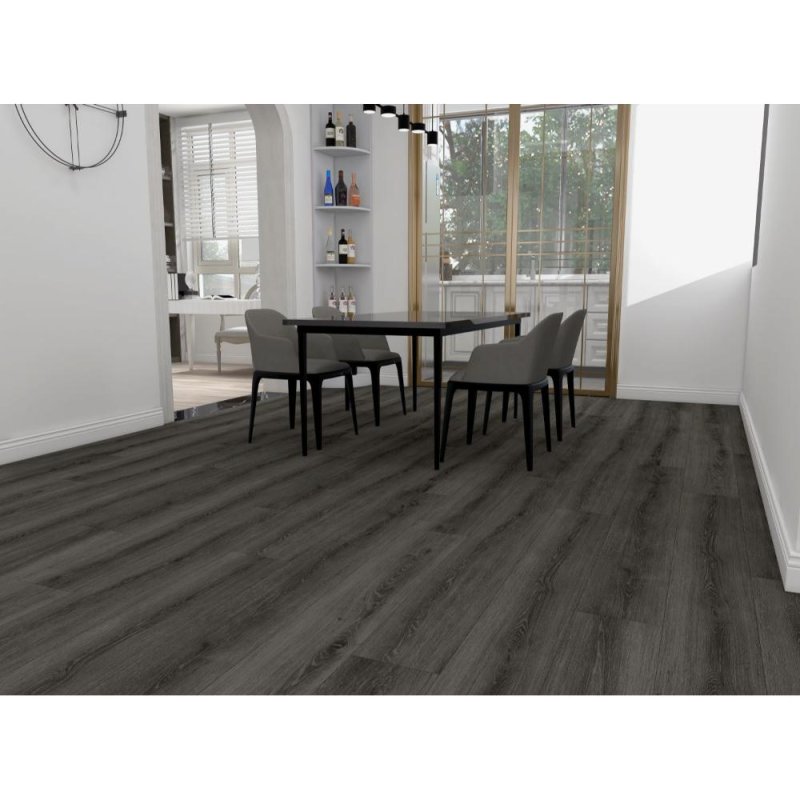 Sar Floors Versailles 7″ x 48″ Waterproof TriCore Luxury Vinyl Plank - Brushed Earth #204