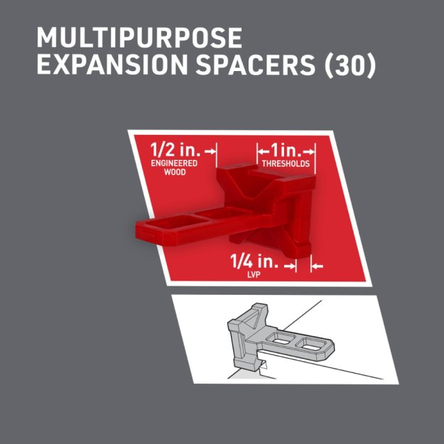 (image for) BRUTUS 81043BR Pro Flooring Installation Kit