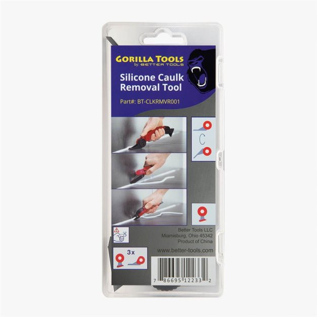 (image for) Better Tools BT-CLKRMVR001 Silicone Caulk Removal Tool