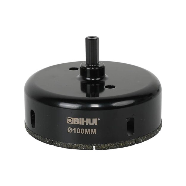 (image for) BIHUI DBW100 Electroplated Quick Change Diamond Drill Bit - 4"