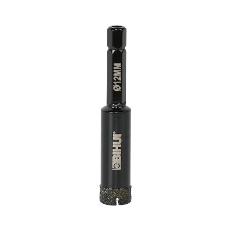 (image for) BIHUI DBW12 Electroplated Quick Change Diamond Drill Bit - 1/2"