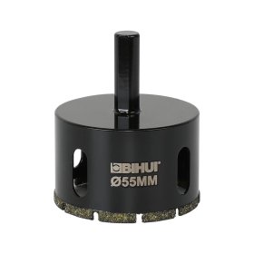 BIHUI DBW55 Electroplated Quick Change Diamond Drill Bit - 2-3/16"