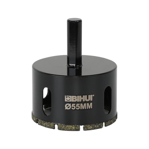 (image for) BIHUI DBW55 Electroplated Quick Change Diamond Drill Bit - 2-3/16"