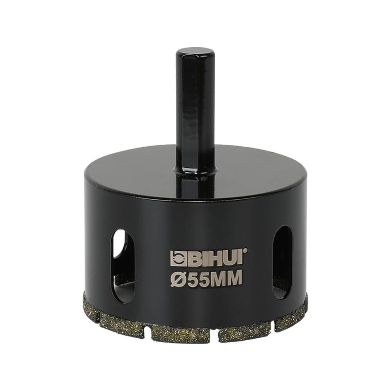 BIHUI DBW55 Electroplated Quick Change Diamond Drill Bit - 2-3/16\"