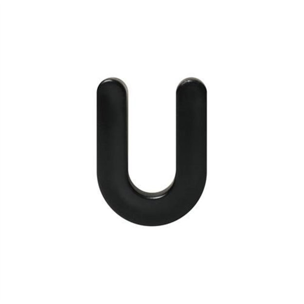 (image for) BIHUI HSB150 1/4" Black Horseshoe Tile Spacers - 150 Pack