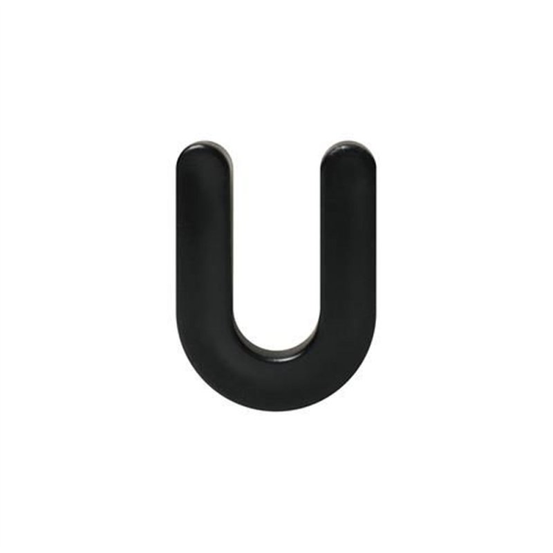 (image for) BIHUI HSB150 1/4\" Black Horseshoe Tile Spacers - 150 Pack