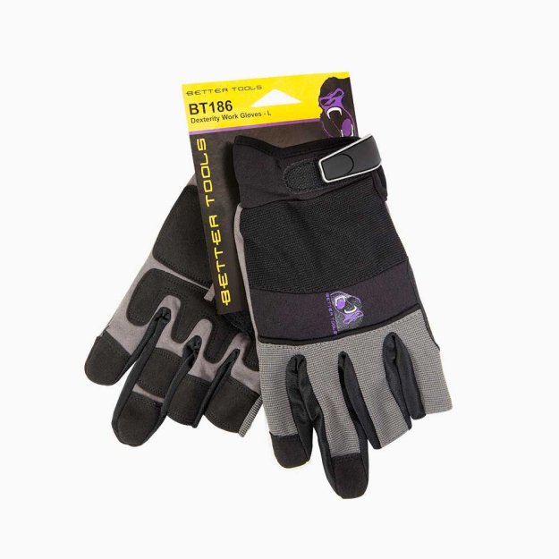 (image for) Better Tools BT186 Dexterity Work Gloves - Large