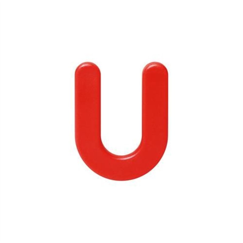 BIHUI HSR300 1/8\" Red Horseshoe Tile Spacers - 300 Pack