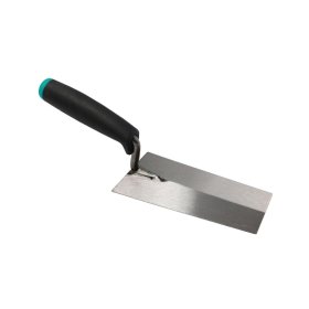 BIHUI BTCHB6 Bucket Trowel w/ Soft Grip Handle - 6.3"