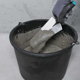 BIHUI BTCHG7 Gauging Trowel w/ Soft Grip Handle - 7"