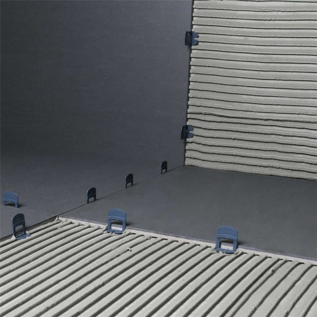 (image for) BIHUI BWS2100 1/16" (1.5mm) Tile Leveling Spacers - 100 Spacers