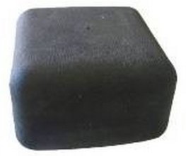 Roberts 10-422-09 Deluxe High Profile Knee Kicker Replacement Bumber Pad w/Screws - 3" Thick