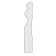 (image for) M-Trim 1830 5/8" x 3-1/2" x 17' Primed Pine Casing - Tuscan
