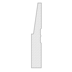 M-Trim 401 11/16" x 3-1/2" x 17' Primed Pine Casing - Neo - clone