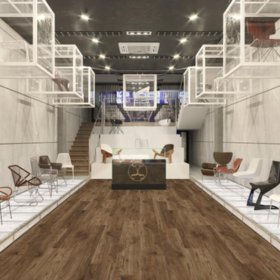 Signature Collection Fortress Series 6" x 48" SPC Waterproof Engineered Flooring Plank - Calgary BTR-5LRG