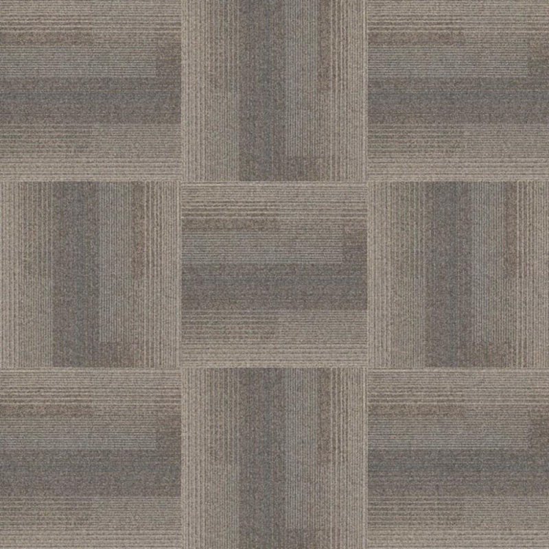 Next Floor Development 19.7\" x 19.7\" Solution-Dyed Twisted Polypropylene Carpet Tiles - Camel Hair NF811013