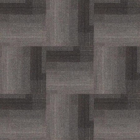 (image for) Next Floor Development 19.7" x 19.7" Solution-Dyed Twisted Polypropylene Carpet Tiles - Carbon NF811022