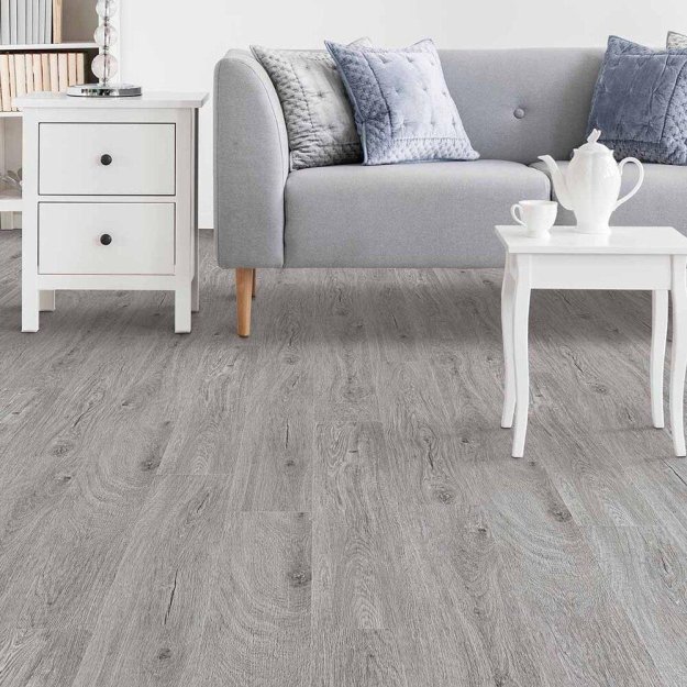 (image for) Matrexx Floor Carbonado 7" x 48" Rigid Click LVP- Pebbled Oak 530 003