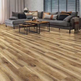 Matrexx Floor Carbonado 7" x 48" Rigid Click LVP- Salted Caramel 530 305