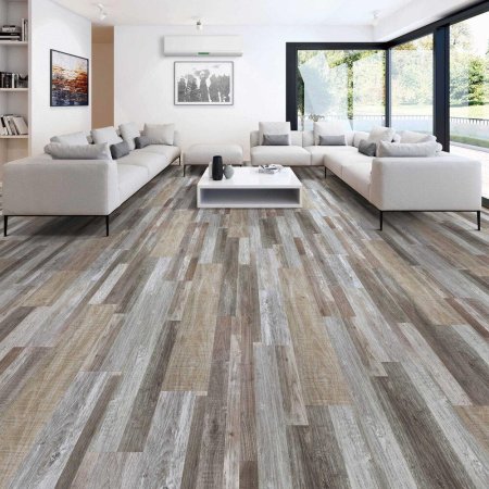 (image for) Matrexx Floor Carbonado 7" x 48" Rigid Click LVP- Cabin Multi-Strip 530 824