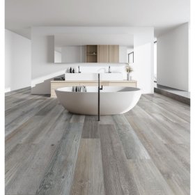 NAPF Primo Florz Classic 7" x 48" SPC Ridge Core Luxury Vinyl Plank - Faded Pine CC44133C