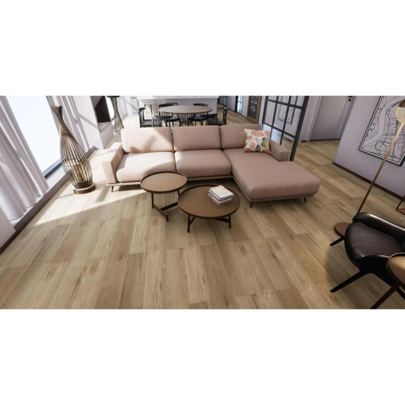(image for) Maxxi Floors Classic Rigid Core SPC 7.1″ x 48″ Luxury Vinyl Plank - Auburn Oak SQ0544643