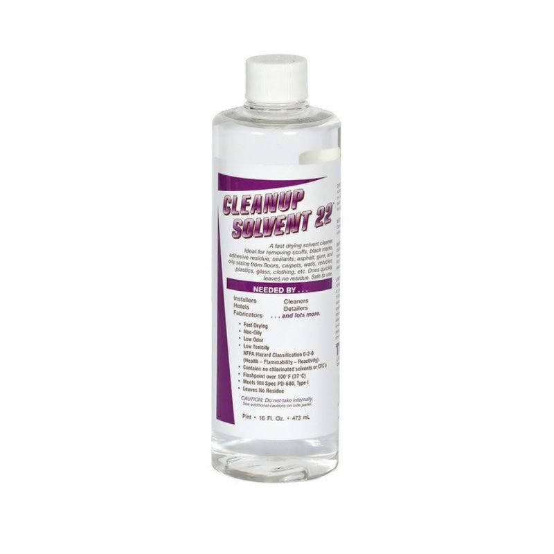 TITAN LABORATORIES 22012 Cleanup Solvent 22 Adhesive Remover - Pint