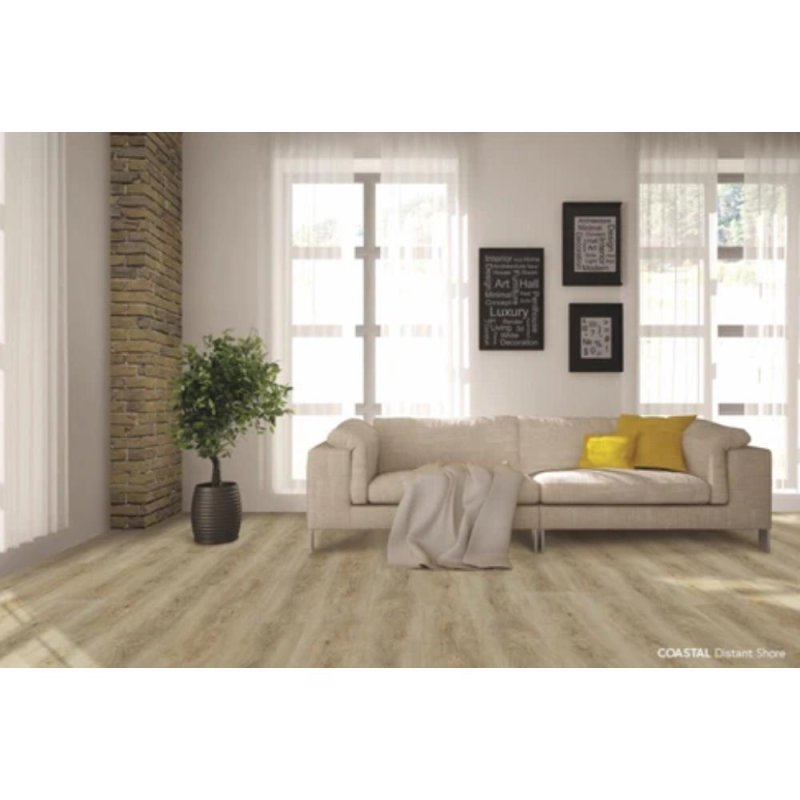 (image for) Chesapeake Flooring Coastal SPC 7" x 48" Luxury Vinyl Plank - Distant Shore GEM972RC5G