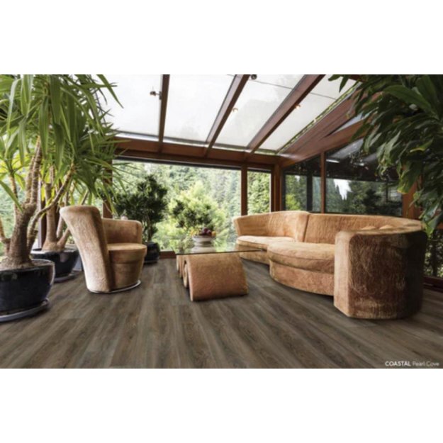 (image for) Chesapeake Flooring Coastal SPC 8.86" x 48" Luxury Vinyl Plank - Pearl Cove GEM9113RC5G