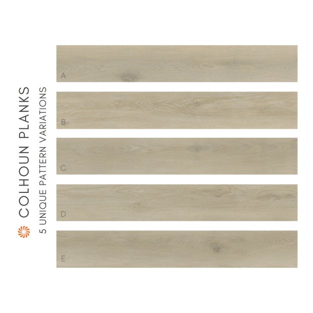 (image for) SOLSTONE Woodland 7" x 48" SPC Luxury Vinyl Plank 12mil - Colhoun